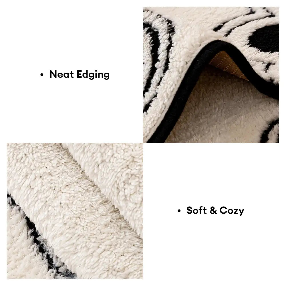 Paw Print Soft Polar Fleece Sofa Protector Non-slip Couch Cover