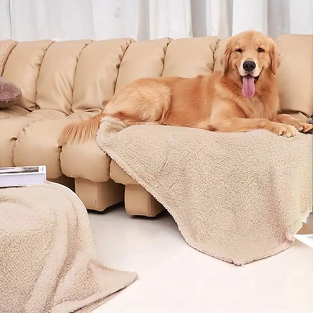 Polar Fleece Comfortable Warm Multifunctional Pet Blanket