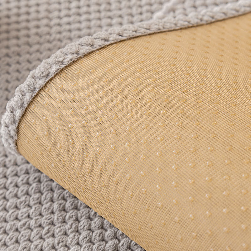 Sólido simple <tc>Color</tc> Funda protectora de sofá de felpa para muebles