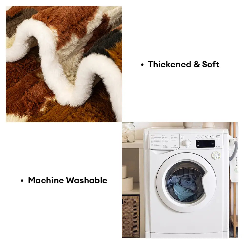 Chenille Art Corrugated Breatable No-Slip Couch Cover Coach