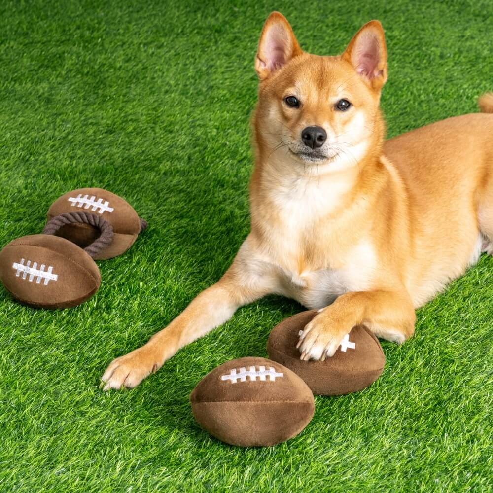Giocattolo da calcio di calcio di rugby di peluche di peluche Super Bowl giocattolo interattivo