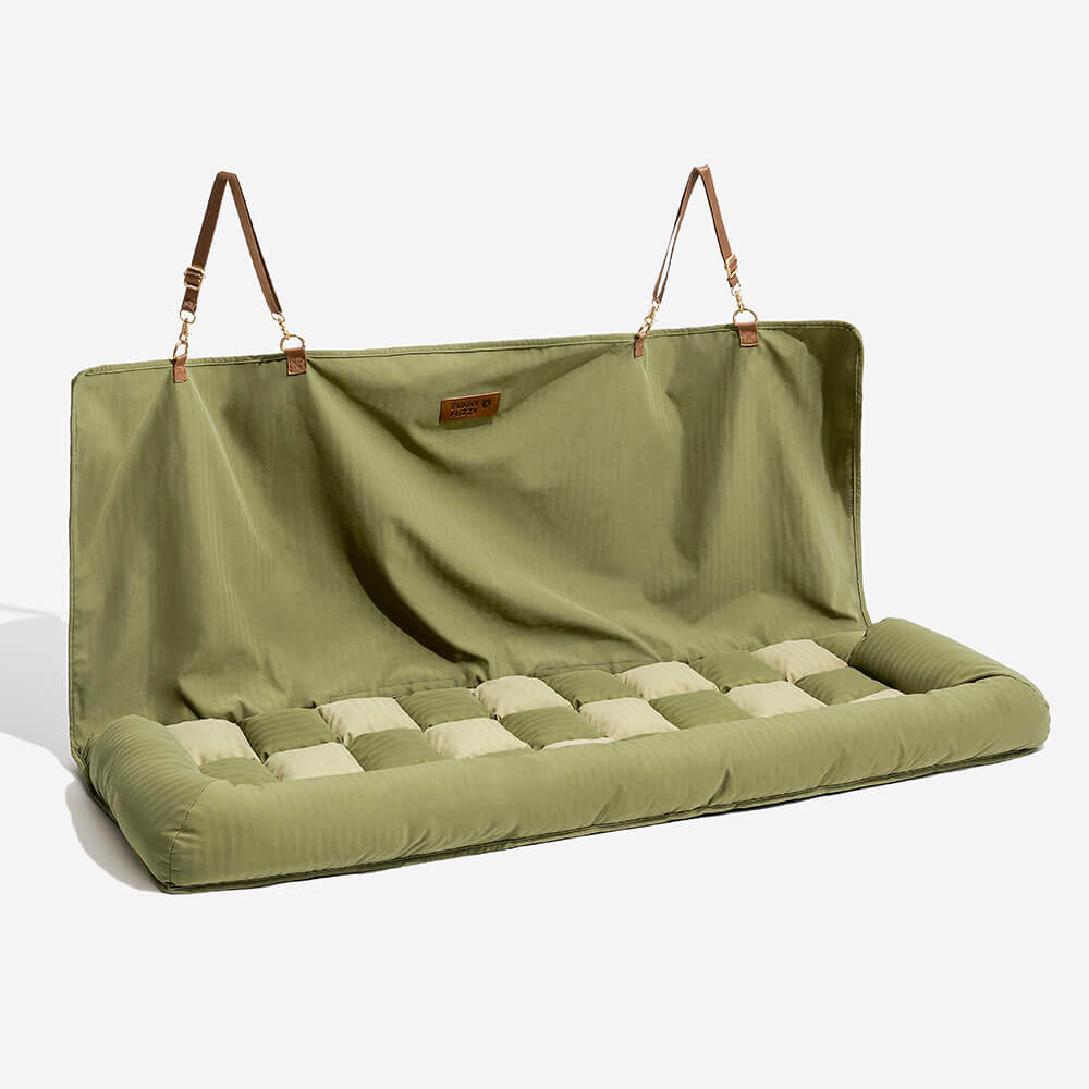 Sedile posteriore di sicurezza del cestino da viaggio Liced sedile per auto con cani - Scatto di scacchiere