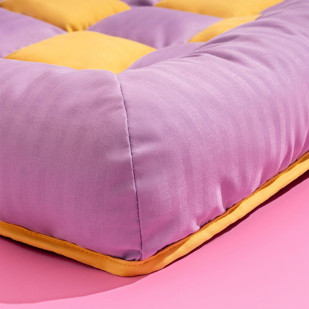 Sedile posteriore di sicurezza del cestino da viaggio Liced sedile per auto con cani - Scatto di scacchiere