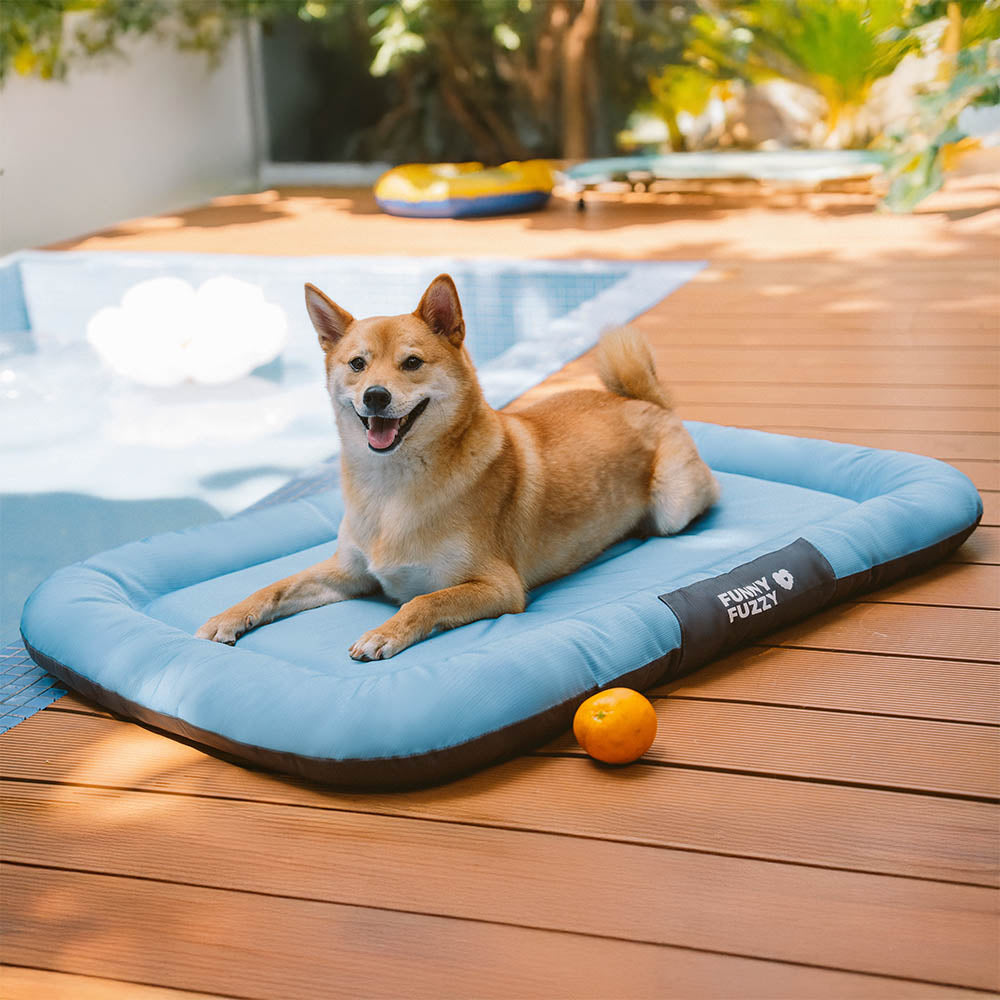 Outdoor Waterproof & Chew-proof Memory Foam Orthopedic Dog Mat - Trek Lounge