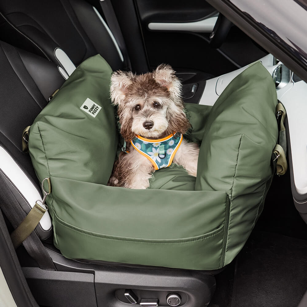 Waterproof Dog Car Seat Bed - First Class - FUNNYFUZZY