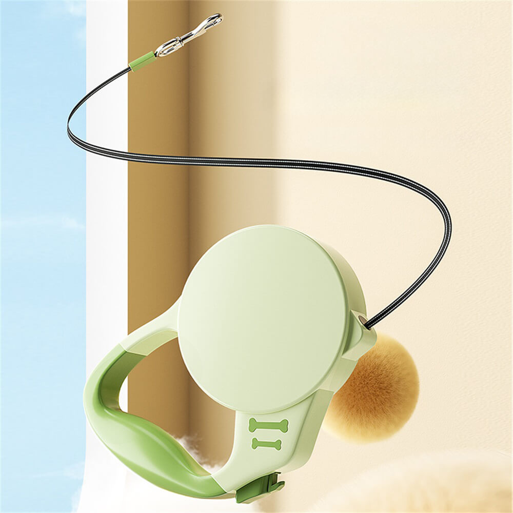 Guinzaglio per animali domestici retrattili portatili per piccoli e medie dimensioni