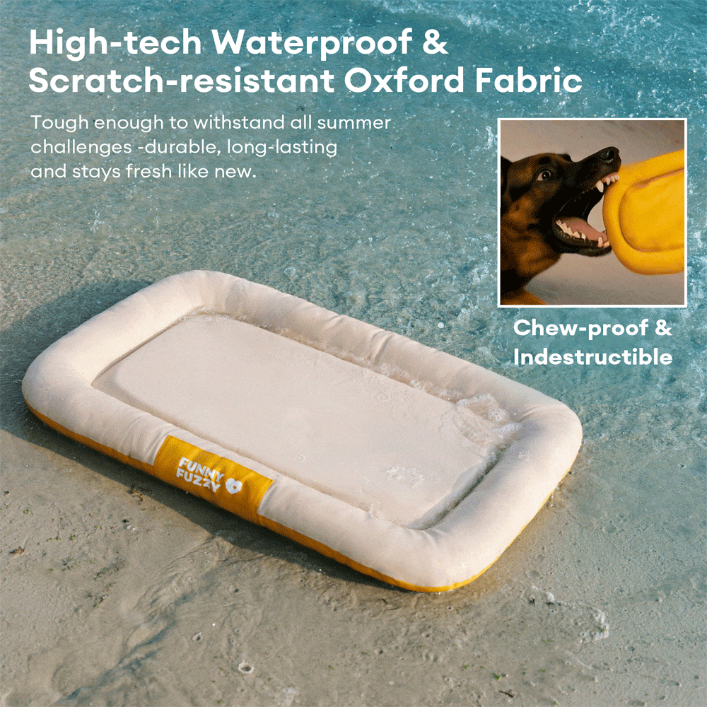 Outdoor Waterproof & Chew-proof Memory Foam Orthopedic Dog Mat - Trek Lounge