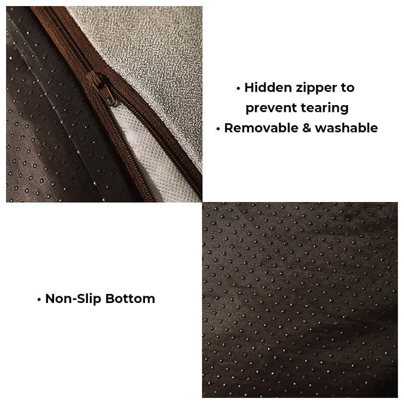 Precio especial - Cama de amortiguación de perros de protección de columna de columna resistente a los rasguños grandes y gruesos