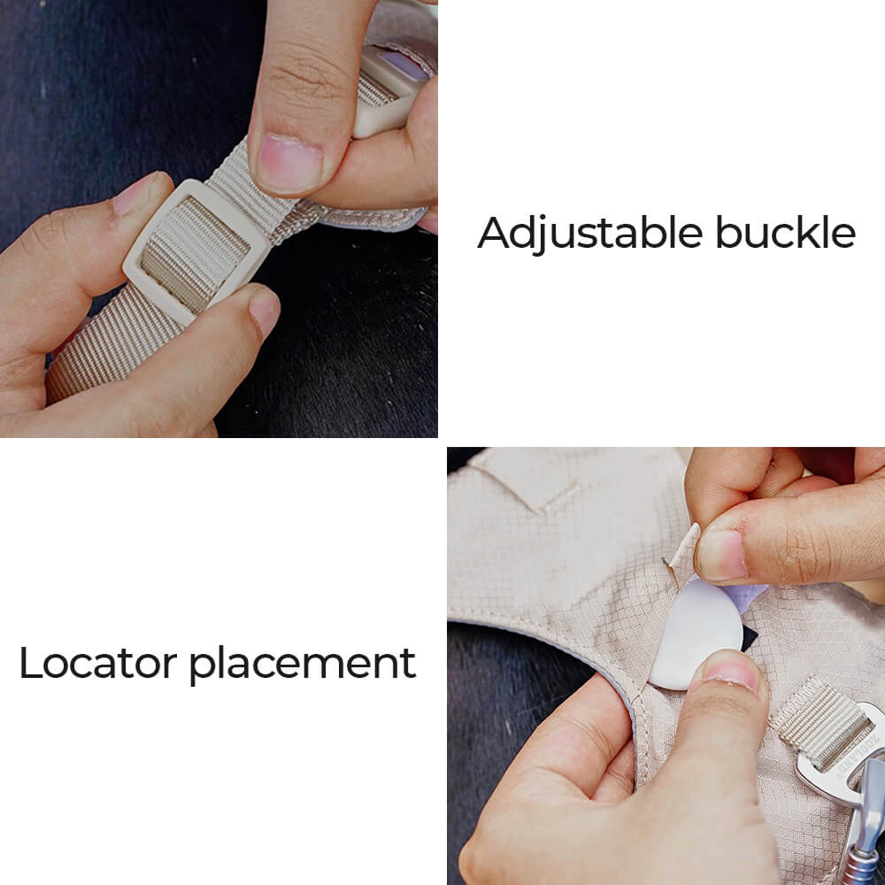 Imbrigliamento per cani anti-pull e traspirante impermeabile leggero o guinzaglio multifunzionale