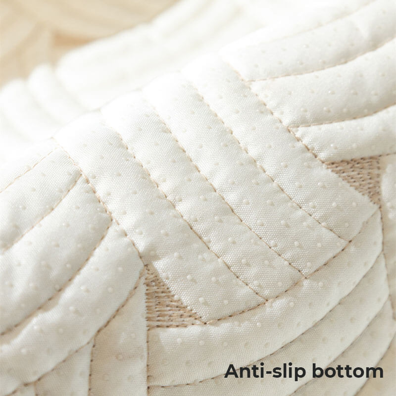 Coperchio di divano sezionale trapuntato in cotone trapunte.