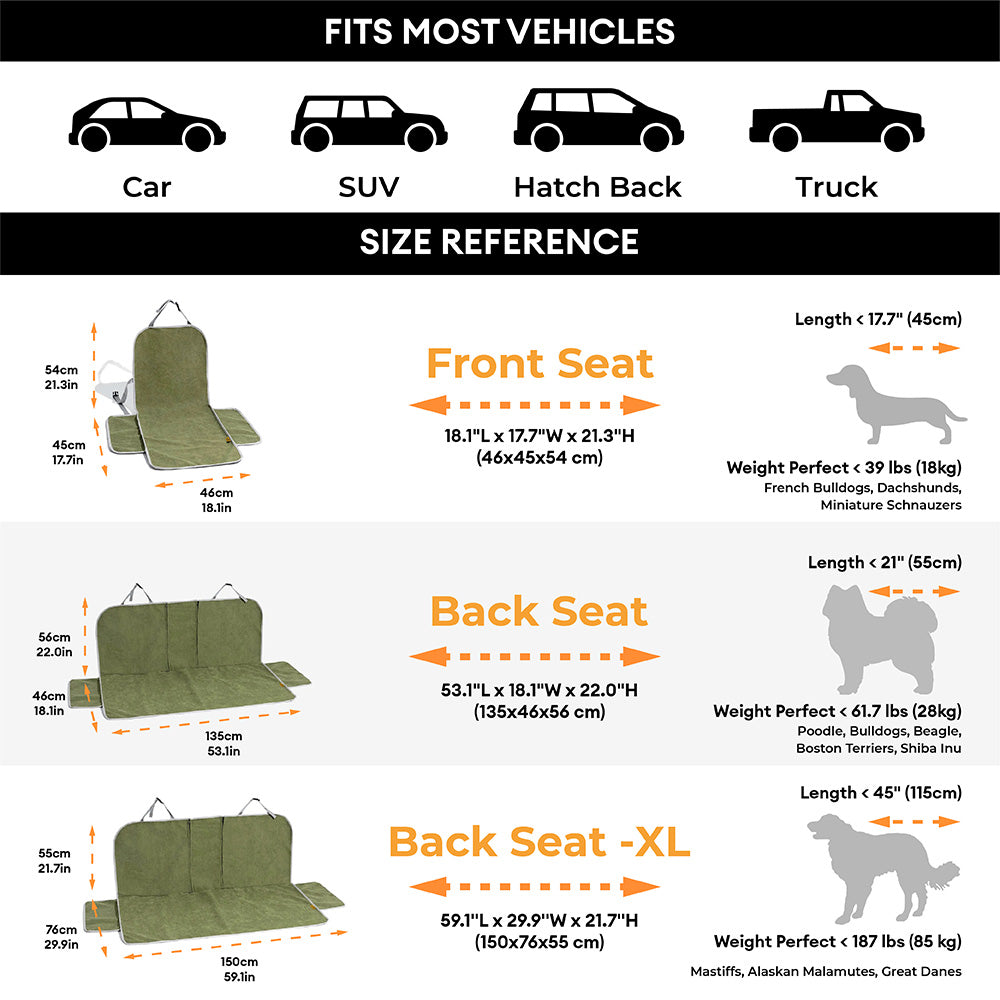 Wasserdichte, weiche Autositzbezüge – Be Fresh