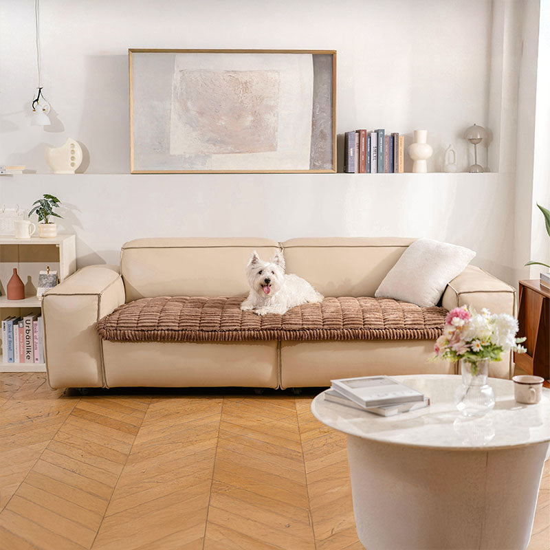 Pare di divani non slip per peper tappetini traspirati in flanella morbida pigra