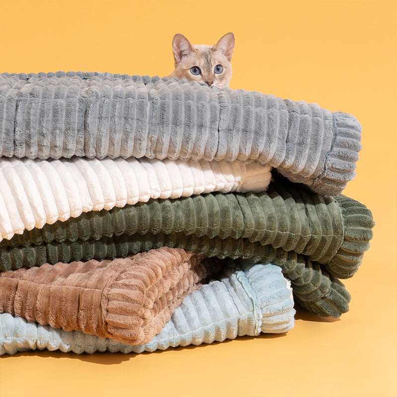 Pare di divani non slip per peper tappetini traspirati in flanella morbida pigra