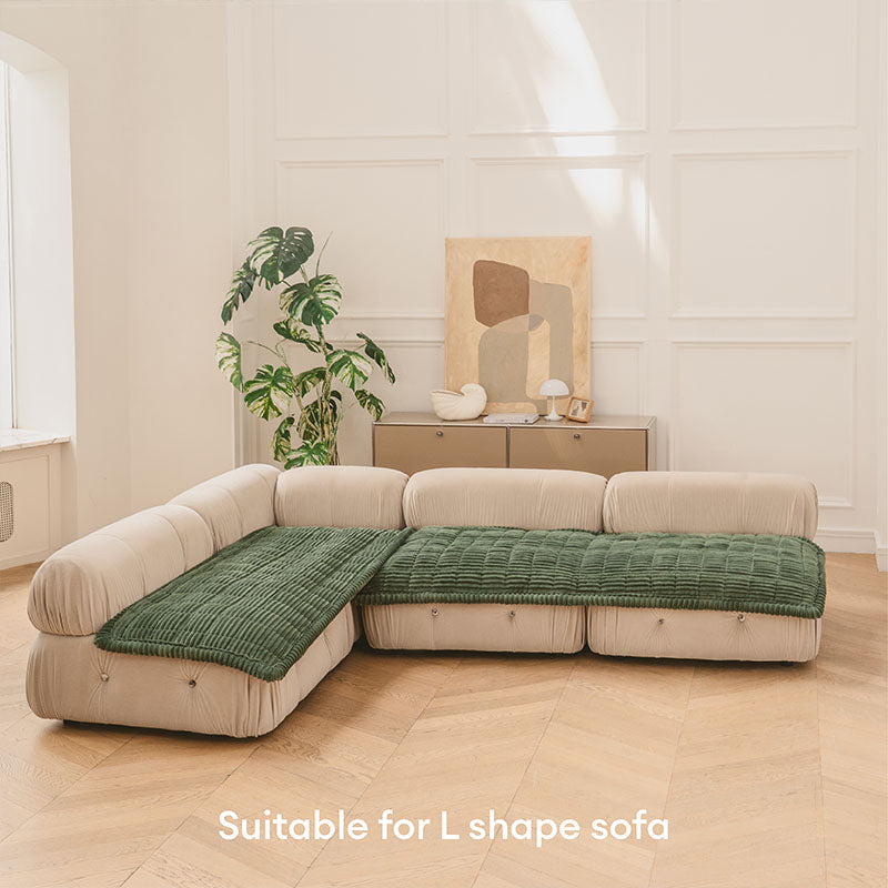 Pare di divani non slip per peper tappetini traspirati in flanella morbida pigra