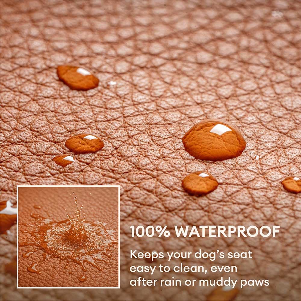 Letto del sedile per auto con cani in fico deluxe in vetro - Urban Voyager