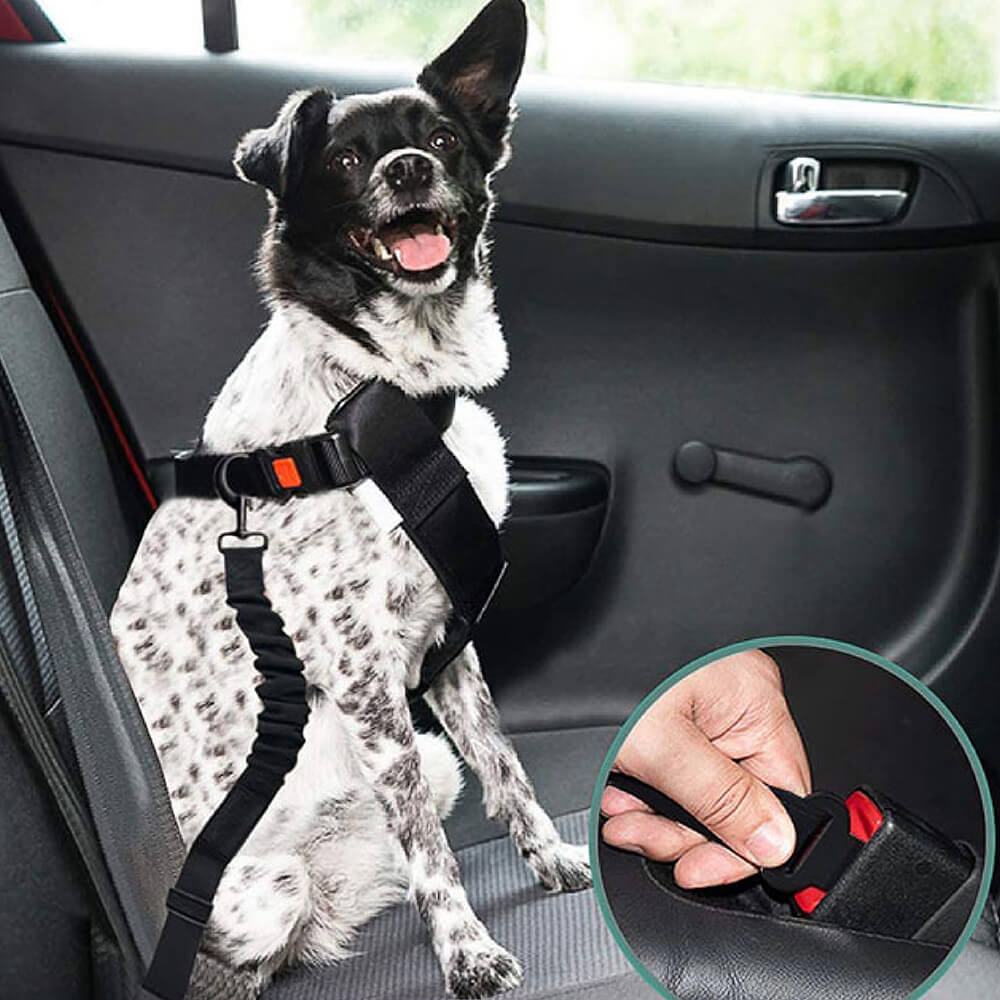 Car Seat Belt Buffer Adjustable Cool Dog Accessories - FUNNYFUZZY