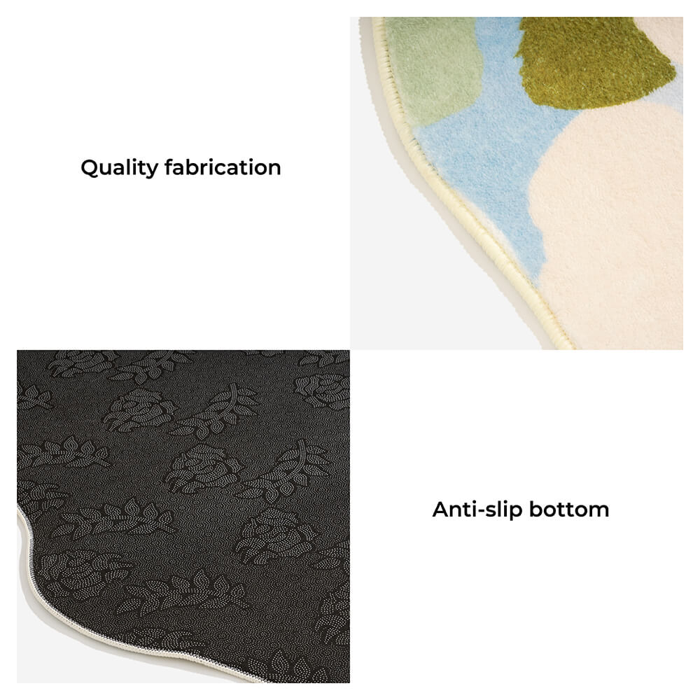 Greenery Forest Heterotype Plush Carpet Pet Mat Pet Rug - FUNNYFUZZY