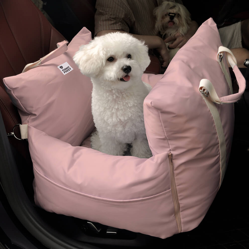 Waterproof Dog Car Seat Bed - First Class - FUNNYFUZZY