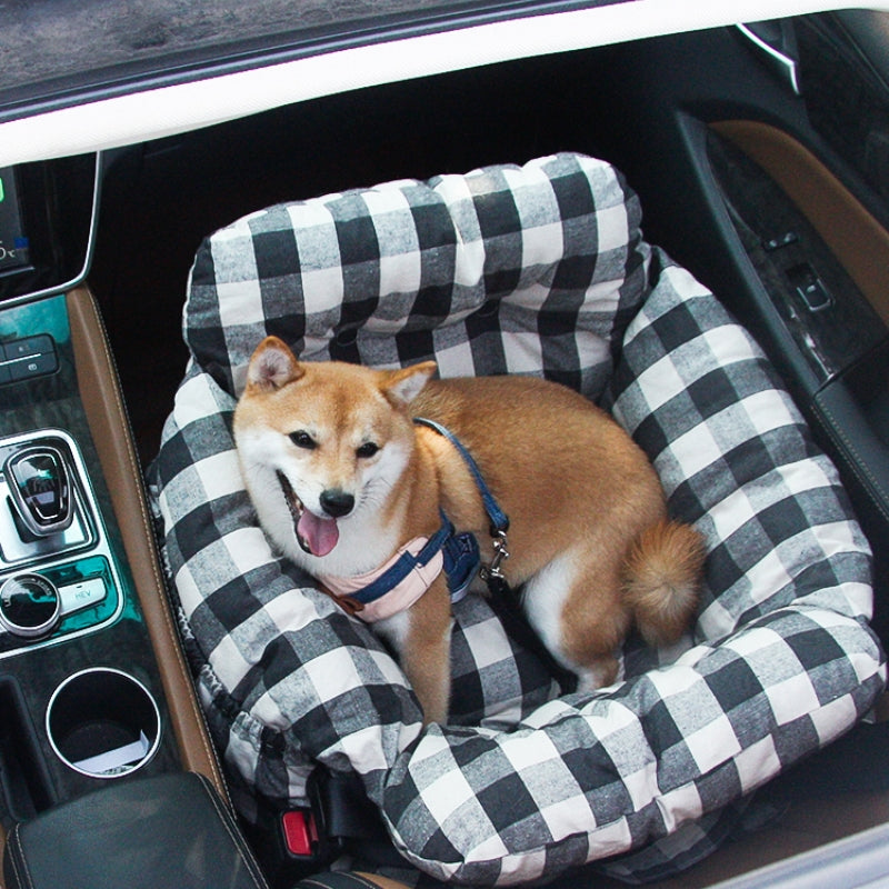 Traversin portable pour animaux de compagnie, sortie de loisirs, grand siège de voiture pour chien, lit