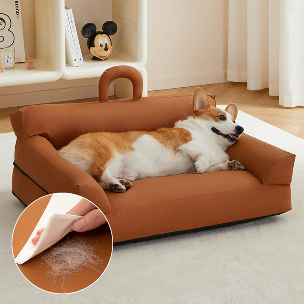 Modern Waterproof Comfortable Backrest Dog & Cat Sofa Bed