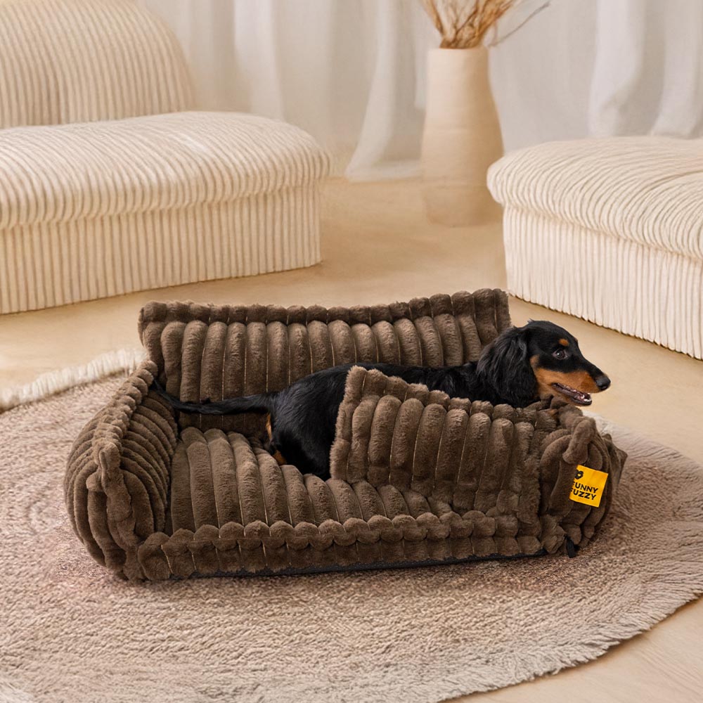 Grand oreiller orthopédique doux et lavable pour chien, canapé-lit, Snoozy Dream