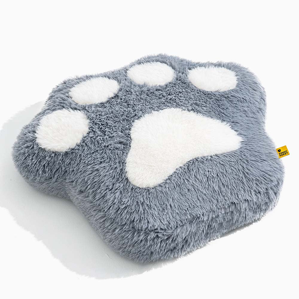 Washable Fluffy Non-Slip Cozy Dog Bed-Paw Spot