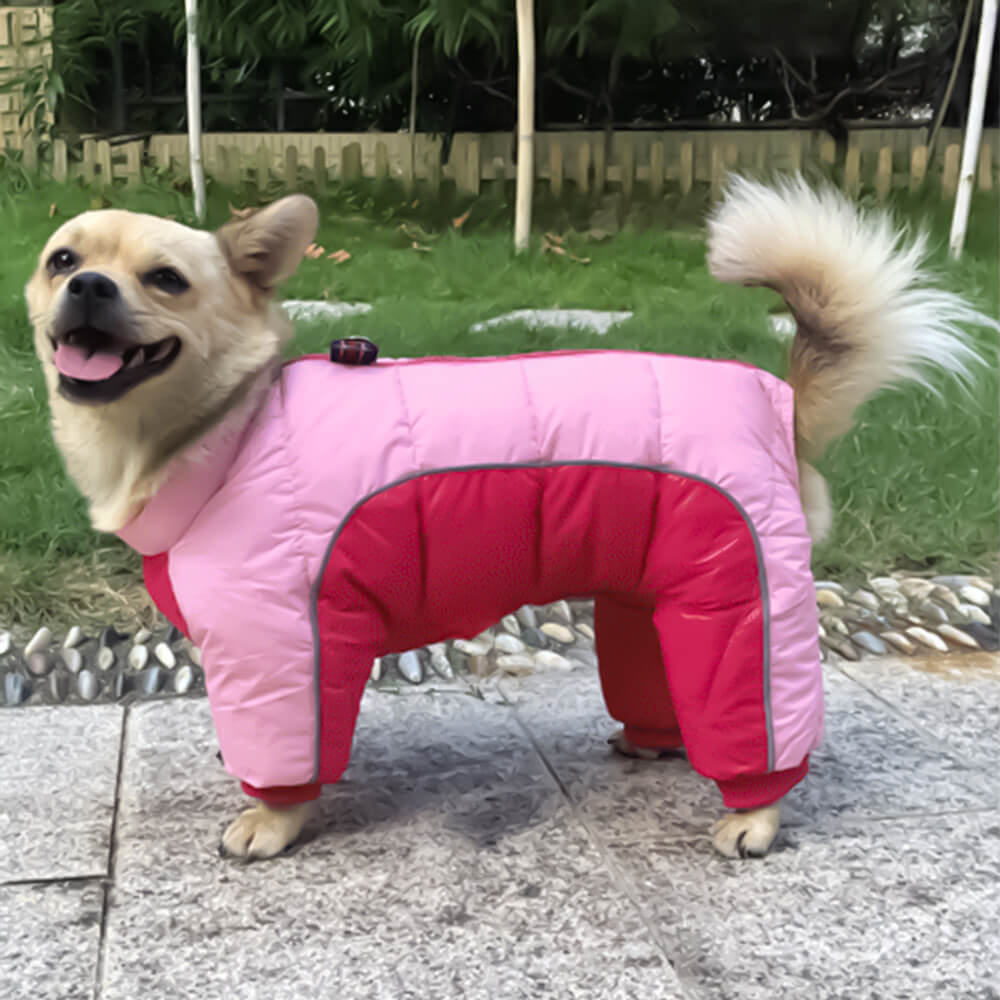 Manteau pour chien à quatre pattes lavable et imperméable réfléchissant Ultimate Warmth