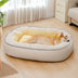 Waterproof Non-stick PU Leather Scratch-resistant Full Support Dog Bed