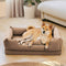 Nordic Style Waterproof Anti-Scratch Washable Dog Sofa Bed with Pillow
