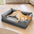 Nordic Style Waterproof Anti-Scratch Washable Dog Sofa Bed with Pillow