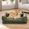 Nordic Style Waterproof Anti-Scratch Washable Dog Sofa Bed with Pillow