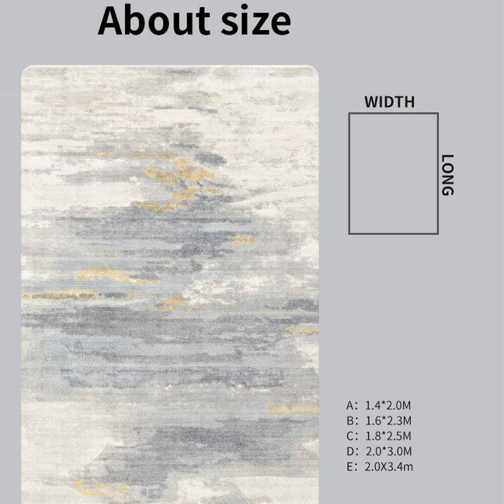 Simple Abstract Living Room Rug