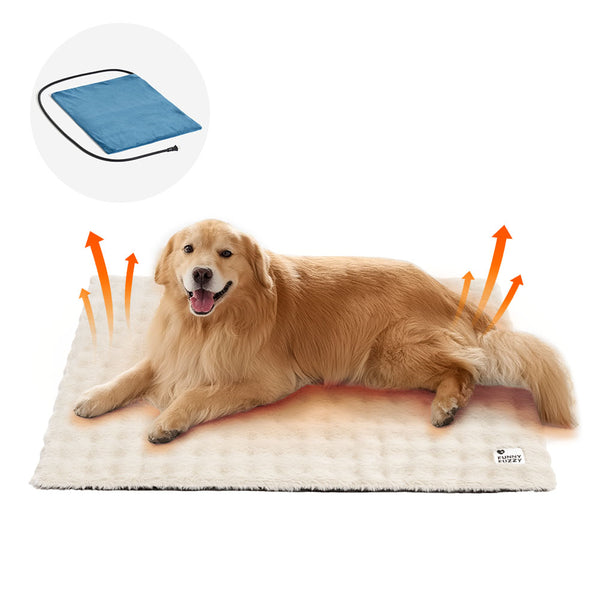 Cozy Plush Warm Washable and Portable Pet Mat - ThermoPad