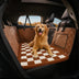 Cozy Plaid Non-Slip Dog Bed Mat for Car Seat Extender