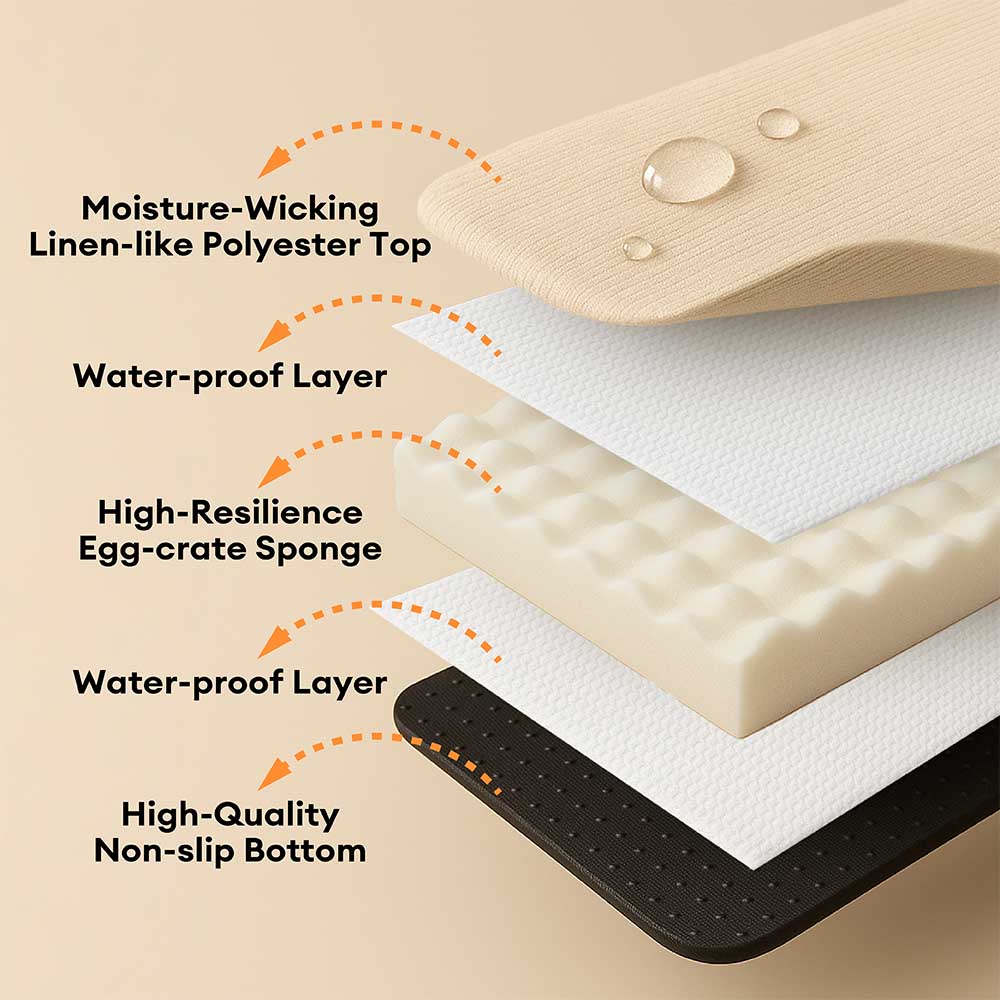 Anti-ansiedad con soporte de esponja cama para perros dormido profundo