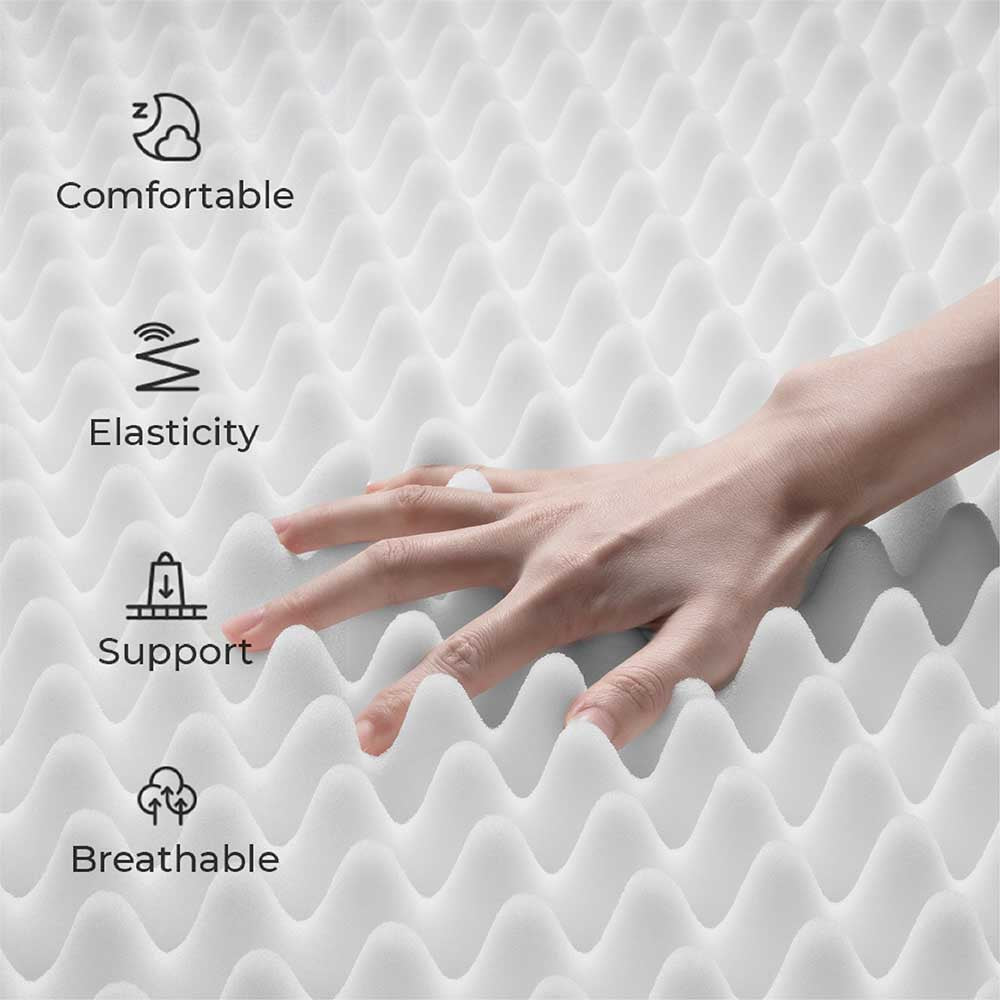 Anti-ansiedad con soporte de esponja cama para perros dormido profundo