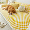 Chenille Art Corrugated Breatable No-Slip Couch Cover Coach