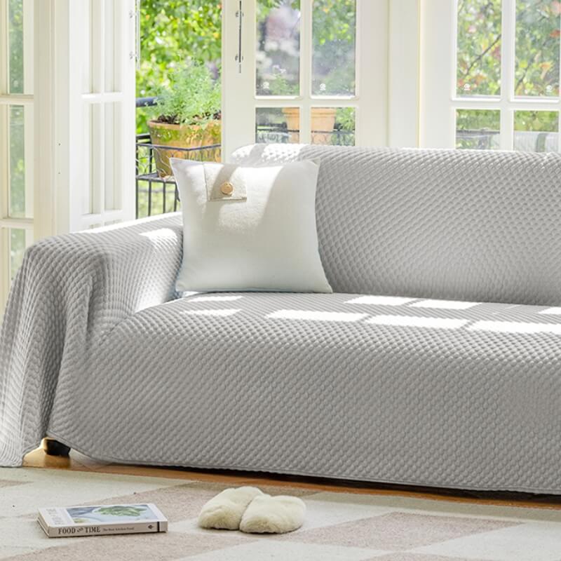 Cooling Ice Silk Breathable Couch Cover Anti-scratch Protector