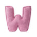 Corduroy Soft Hugging Letter Sofa Pillow