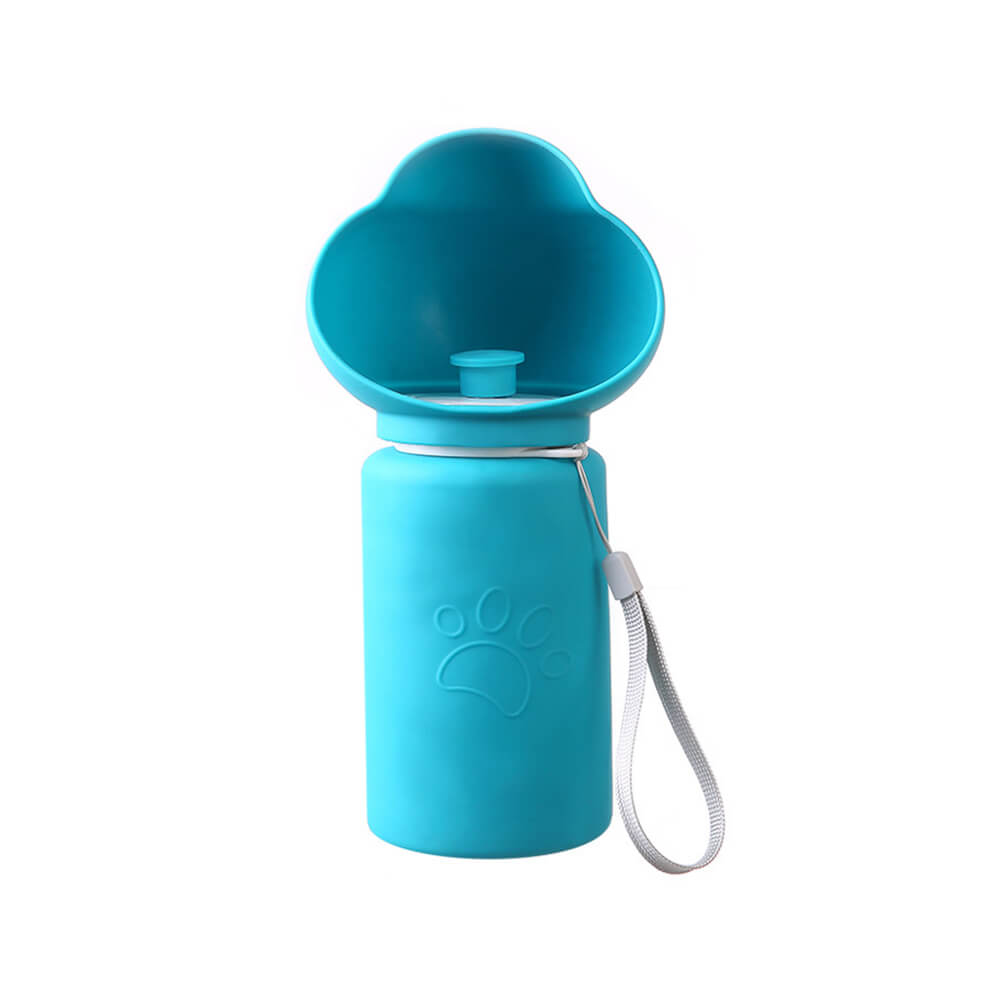 Portable Outdoor Folding Sealed Soft Silicone Pet Water Bottle