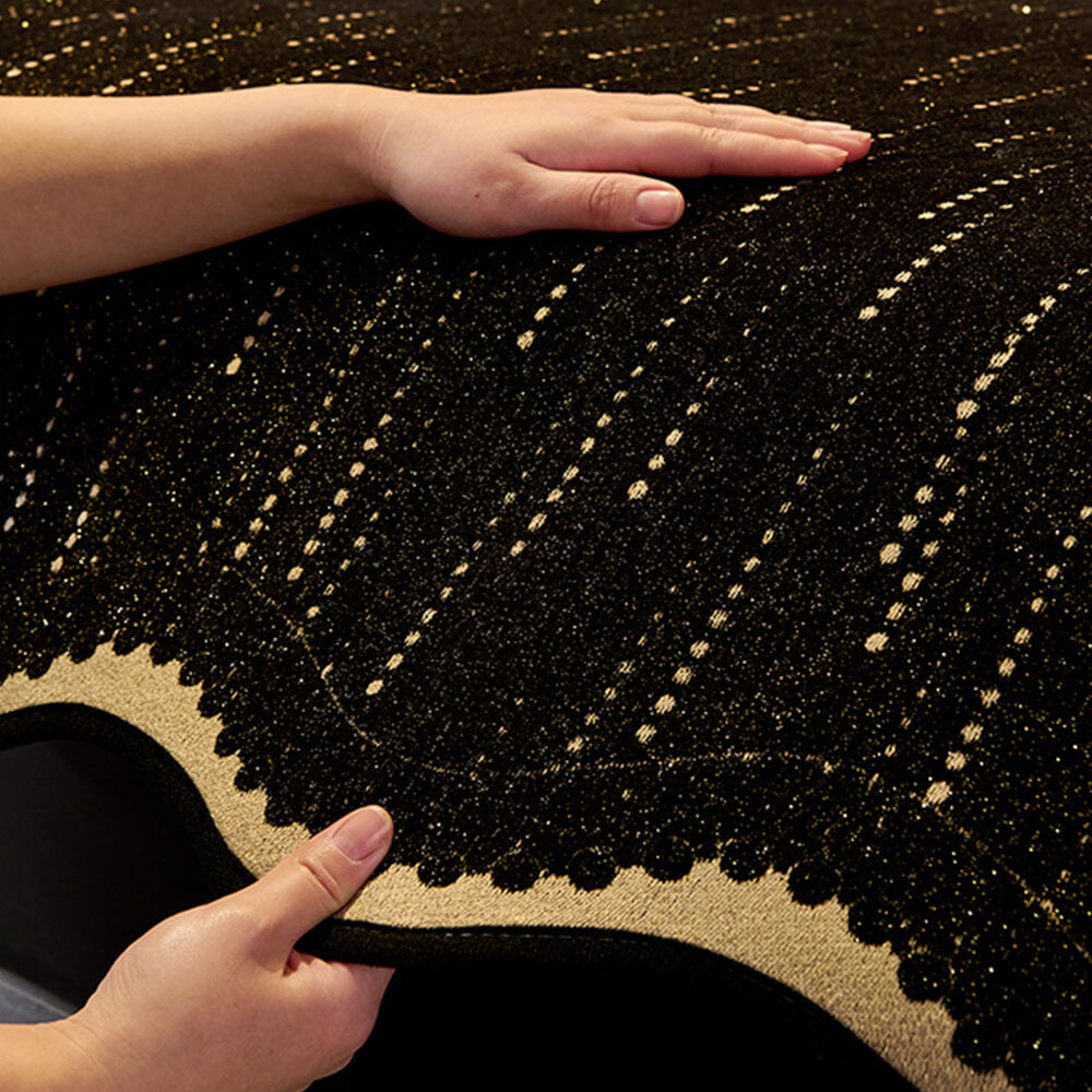 Cubierta de sofá con forma ondulada de modernas de Chenille