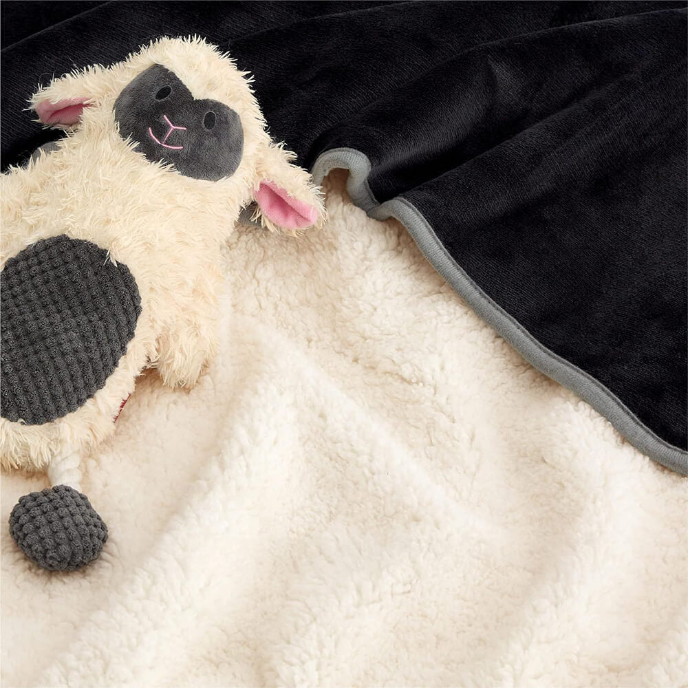Cozy & Protective Throw Reversible Fleece Pet Blanket