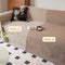 Breathable Woven Linen-Look Scratch-Resistant Throw Couch Cover