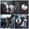 3 in 1 Dog Car Seat Belt Bungee With 360° Lockable Buckle & Hook Latch