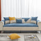 All Seasons Water-Resistant Colorblock Anti-Slip Couch Cover for Pets and Kids