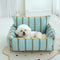 Cotton Comfort Calming Bed Dog Sofa Bed