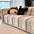 Fashion Striped Chenille Scratch-Resistant Sofa Protection Couch Cover