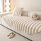 Fluffy Comfort Plush Furniture Protection Decorative Couch Cover