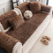 Luxury Fluffy Plush Thickened Comfortable Non-Slip Couch Cover