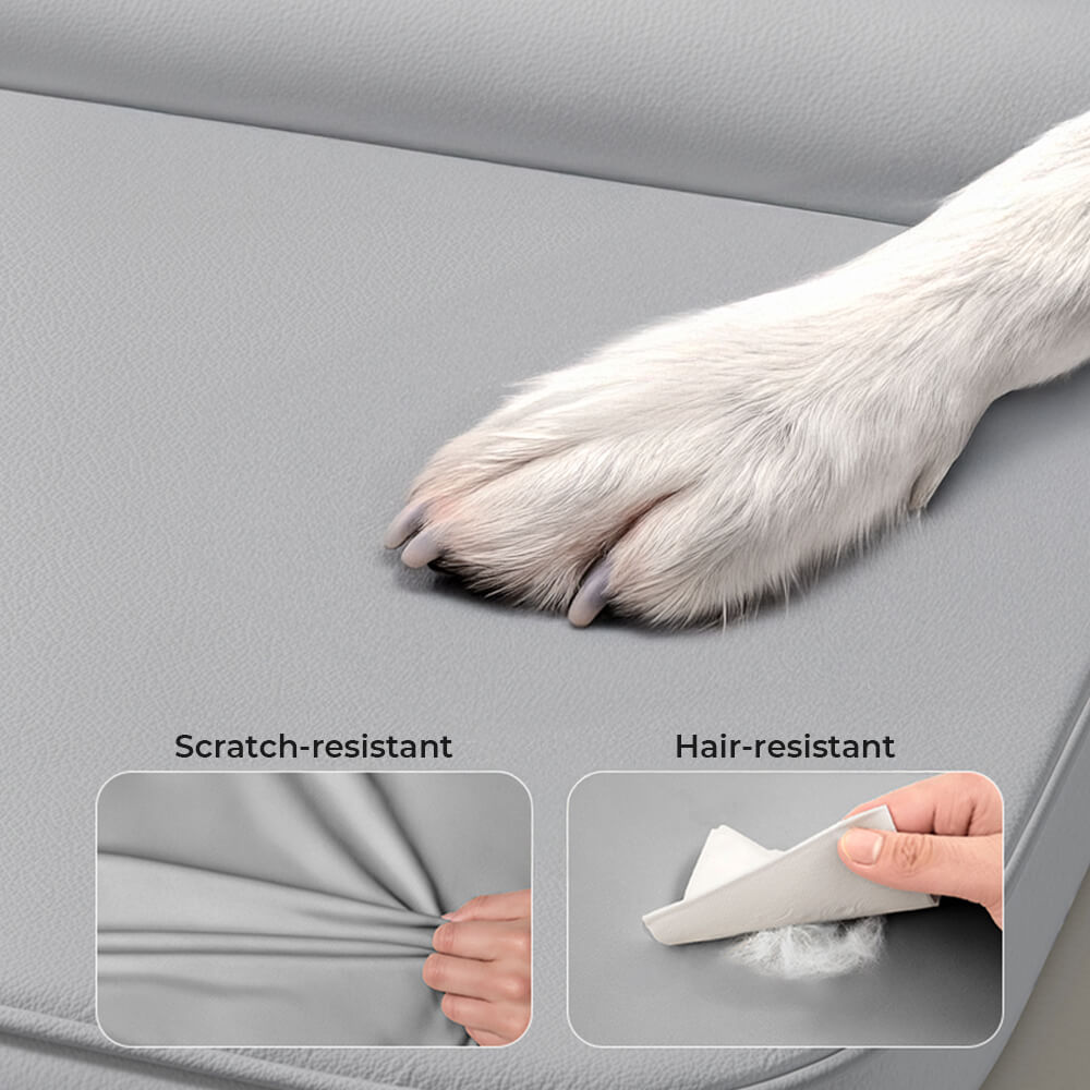 Orthopedic Scratch-Resistant Waterproof Tech Fabric Dog Bed